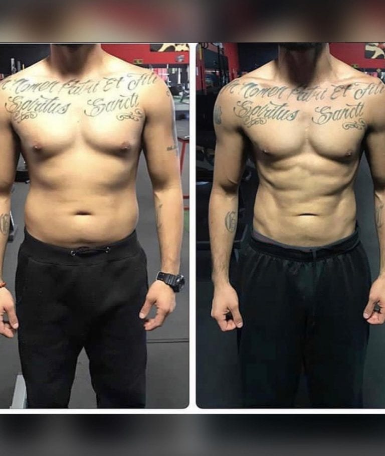 personal training and nutrition progress